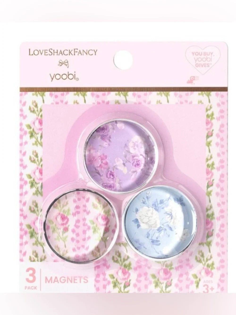 LOVESHACKFANCY 🎀 YOOBI SET 💕🎀💕🎀NOTEPAD PENS MAGNETS NWT